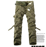 2019 New Army Military Camouflage Overalls Bags Pants Overalls Big Yards Men Camo Combat Work Trousers Overalls