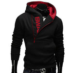 2020 New Arrivals Autumn Fashion men Casual Slim letter printing head side zipper 6 color Cashmere sweater male Outerwear tops