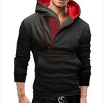 2020 New Arrivals Autumn Fashion men Casual Slim letter printing head side zipper 6 color Cashmere sweater male Outerwear tops