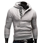 2020 New Arrivals Autumn Fashion men Casual Slim letter printing head side zipper 6 color Cashmere sweater male Outerwear tops