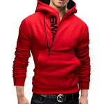 2020 New Arrivals Autumn Fashion men Casual Slim letter printing head side zipper 6 color Cashmere sweater male Outerwear tops