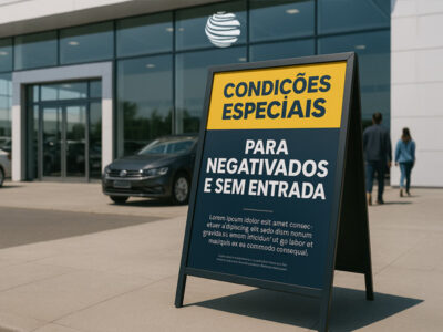 Carro sem entrada financiado e nome sujo: entenda as possibilidades no Brasil