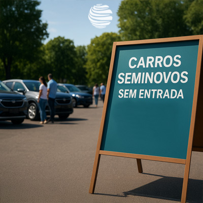 Carros semi novos sem entrada
