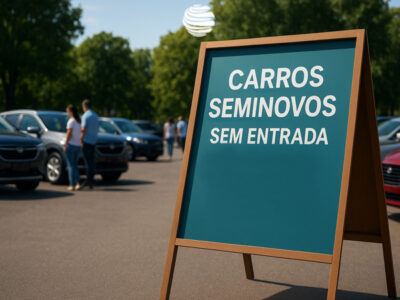 Carros semi novos sem entrada no Brasil: opções e estratégias em 2025