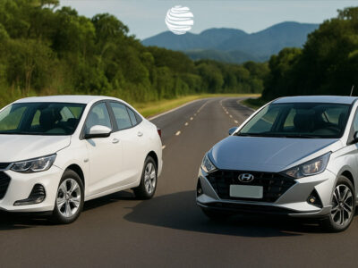 Chevrolet Onix vs HB20: comparativo detalhado dos carros mais vendidos do Brasil em 2025