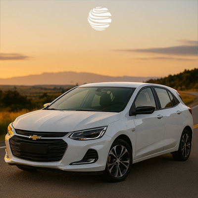 Chevrolet Onix 2025 oferece desempenho eficiente, conectividade atual e segurança para o dia a dia. Chevrolet Onix