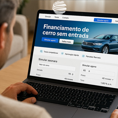 Financiamento de carro sem entrada