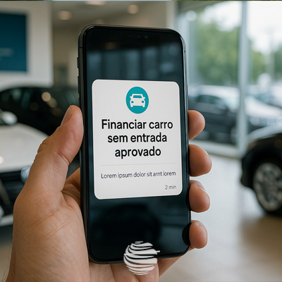 Financiar carro sem entrada