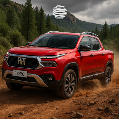 Fiat Toro 2025 destaca-se pela robustez, motores flex ou diesel e cabine dupla confortável. Fiat fastback 2025