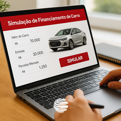 Financiamento de carro simulação