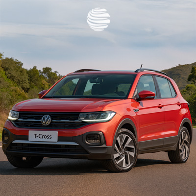 T-Cross 2025 oferece conforto interno, versatilidade e segurança em cada trajeto urbano e rodoviário. T-Cross