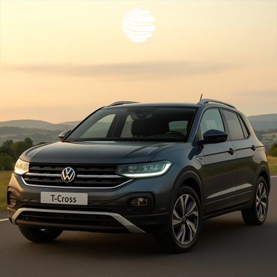T-cross 2025 oferece espaço interno generoso, tecnologia moderna e segurança em cada viagem. T-cross