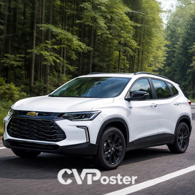 IMAGEM. Legenda: Veja tudo sobre o Chevrolet Tracker 2025 e descubra por que ele segue como um dos carros mais populares do Brasil. Chevrolet Tracker 2025