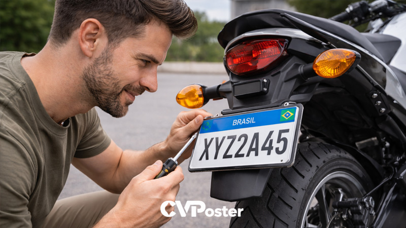 Emplacamento de moto no Brasil em 2026: guia completo com custos, documentos e como fazer corretamente
