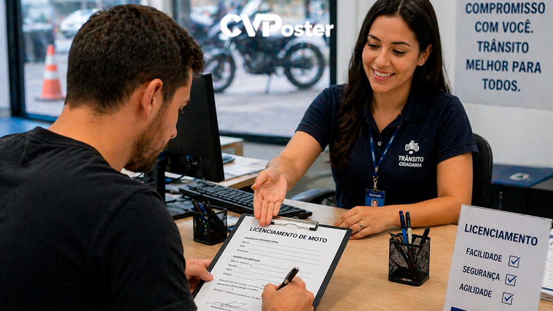 Licenciamento de moto: tudo o que você precisa saber sobre prazos, valores e como manter sua moto regular