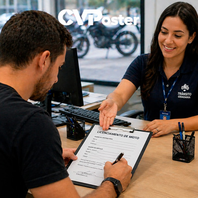 licenciamento de moto