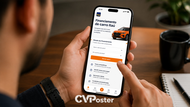 Financiamento de carro Itaú veja como funciona, taxas, aprovação e o que analisar antes de contratar